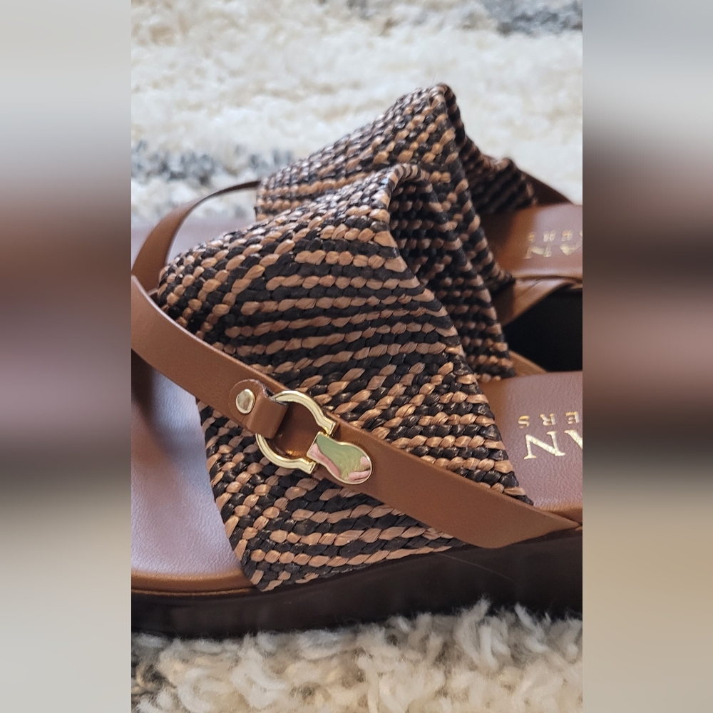 Italian Shoe Makers Backless Sandals Size 8M - Picture 3 of 9